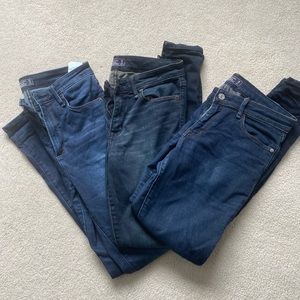 Lot of Abercrombie and Fitch jeans